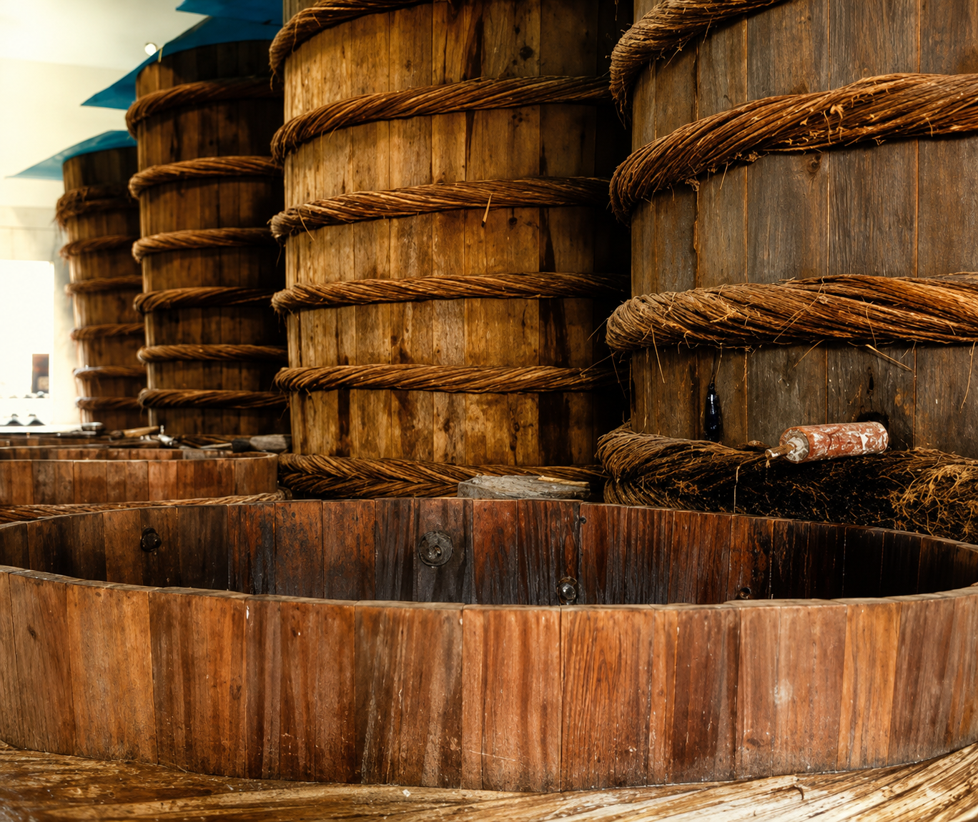 Fish sauce fermentation house near Hoi An