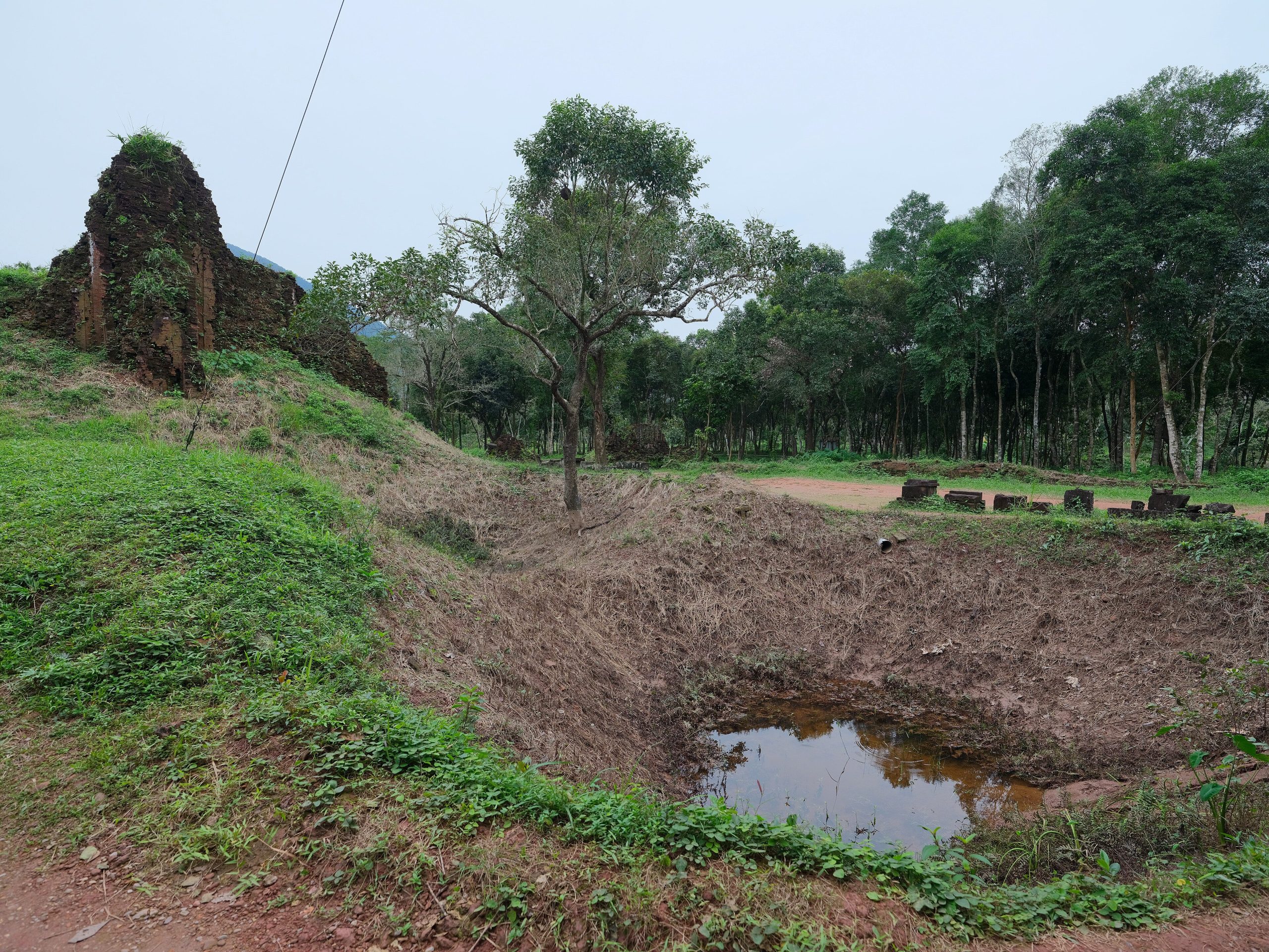 Bomb Craters and Restoration Zones