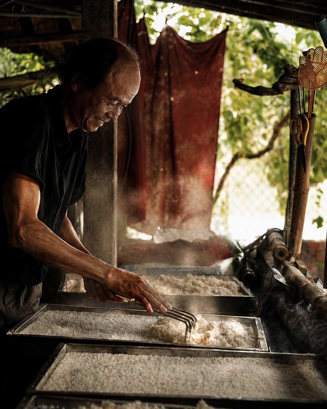 Rice wine distillery Hoi An Jeep countryside tour